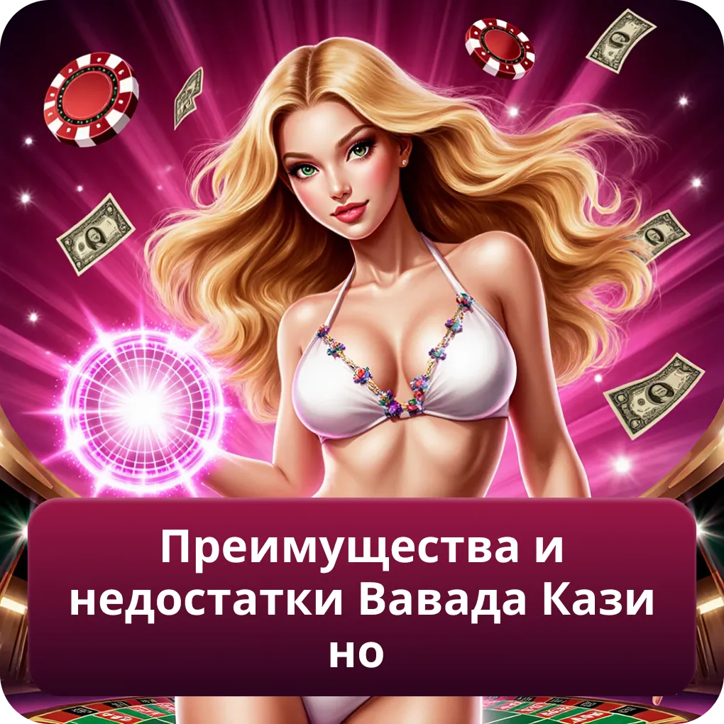 Преимущества и недостатки Вавада Казино